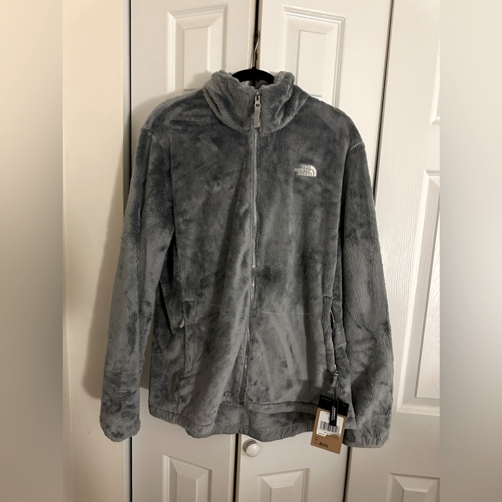 Grey Woman’s North Face Fleece Jacket!
